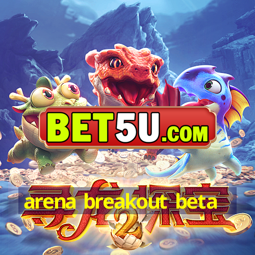 arena breakout beta